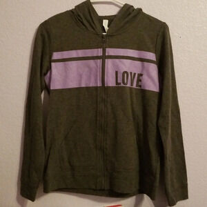 Ideology Girl Fall Winter Hoodie Jacket XL 16